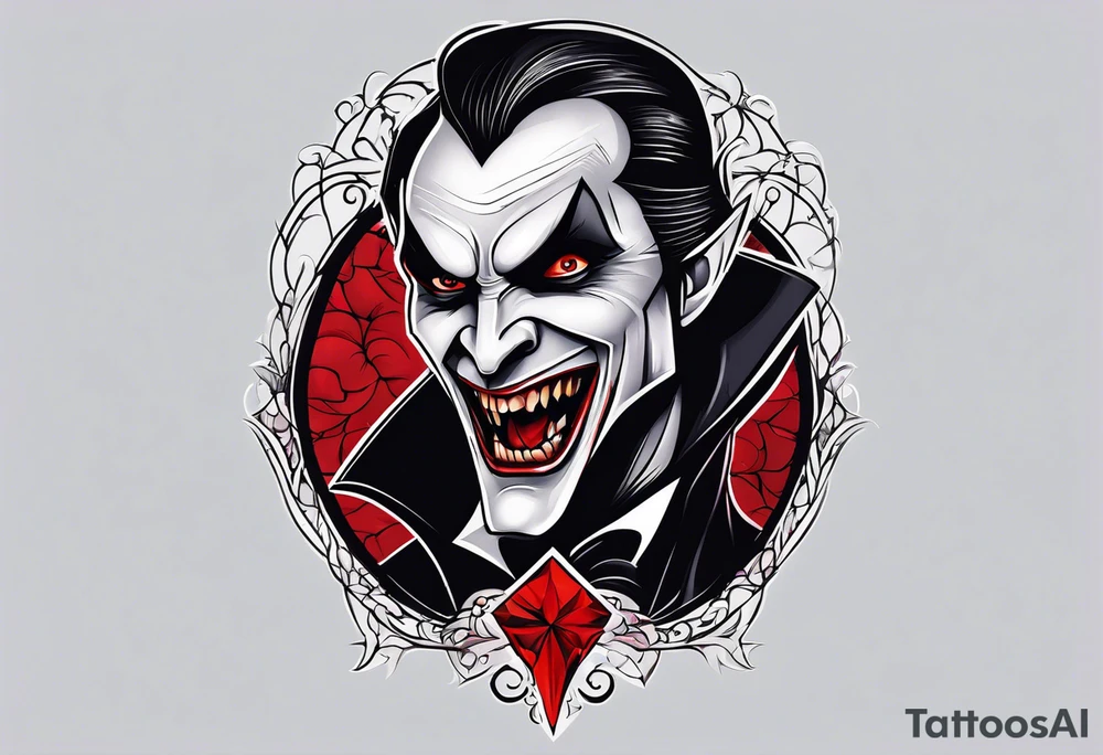 Vampire forearm tattoo design tattoo idea