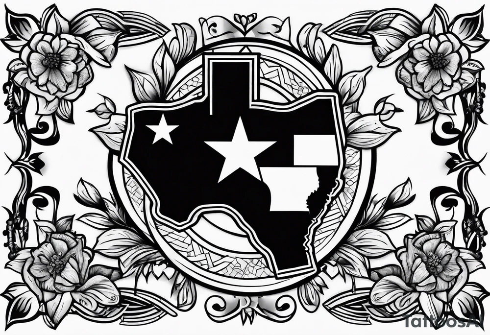 texas pride tattoo idea