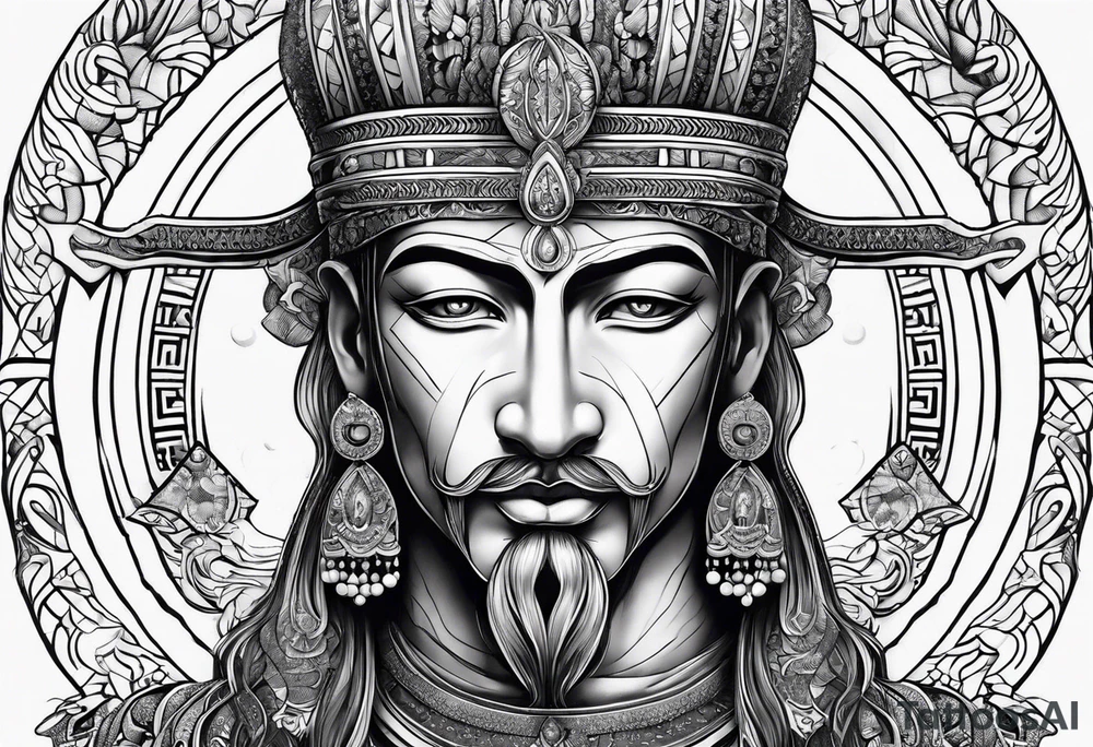 Kouros tattoo idea