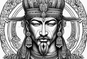 Kouros tattoo idea
