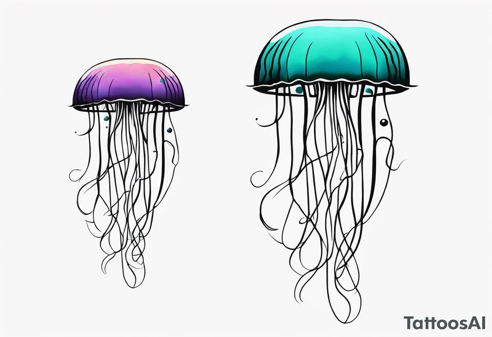 Jellyfish tattoo idea