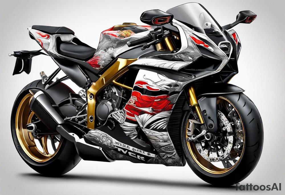 Superbike tattoo idea