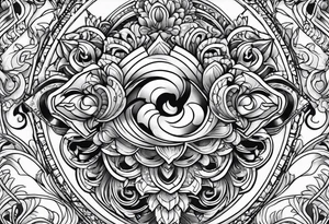 Pombo voando tattoo idea