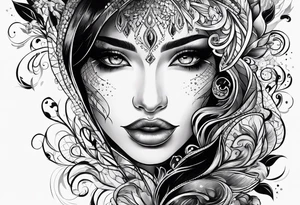Tears ricocheting tattoo idea