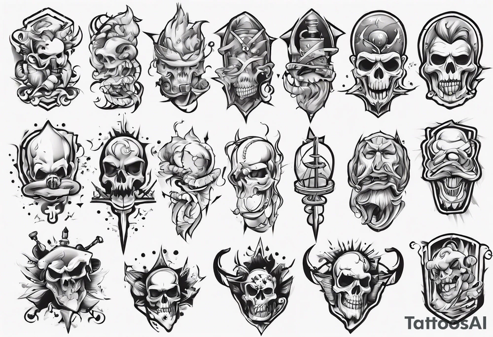 geschlechtsteil tattoo idea