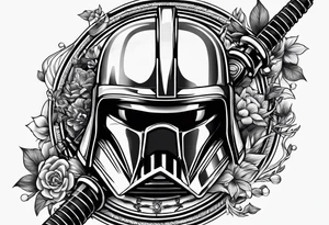 Makes an image that with lightsabers tattoo idea