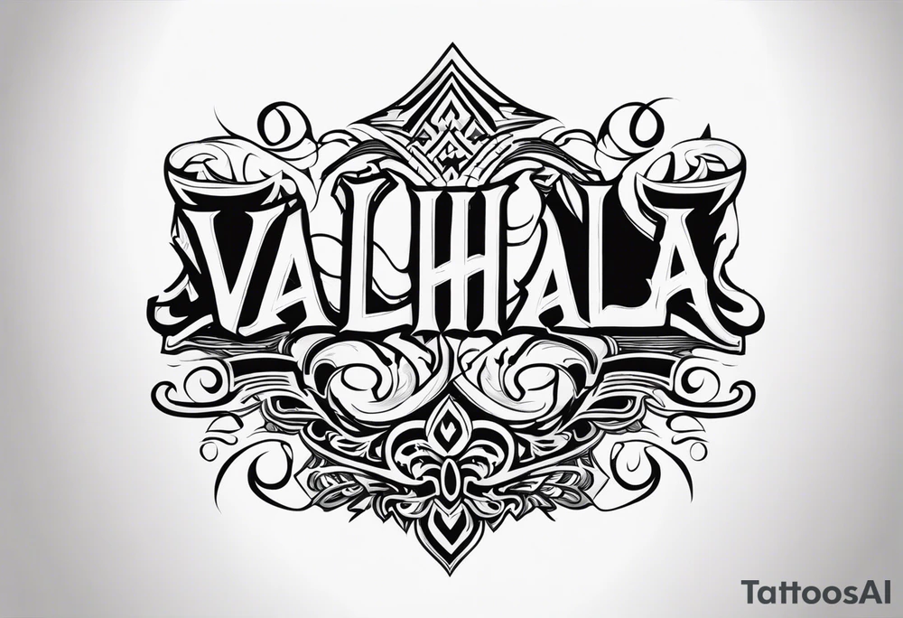 Valhalla tattoo idea