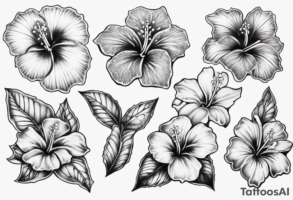 Hibiscusflower Ornament tattoo idea