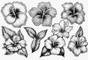 Hibiscusflower Ornament tattoo idea