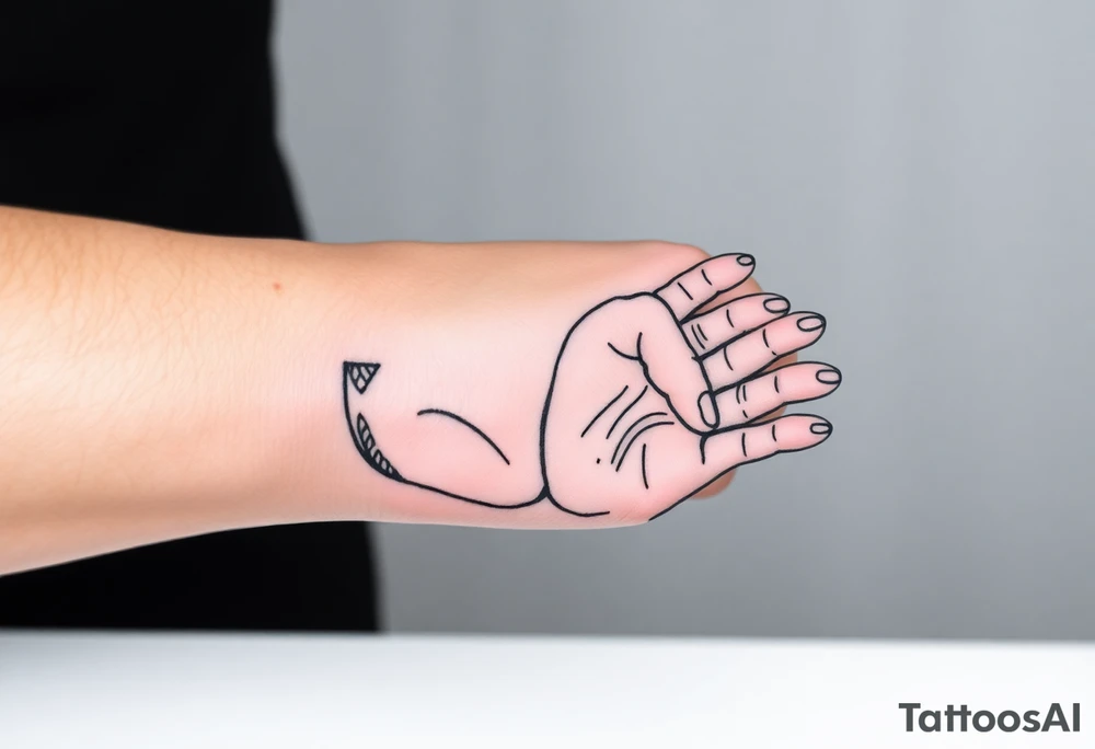 Michaelangelo hands reaching tattoo idea