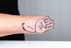 Michaelangelo hands reaching tattoo idea