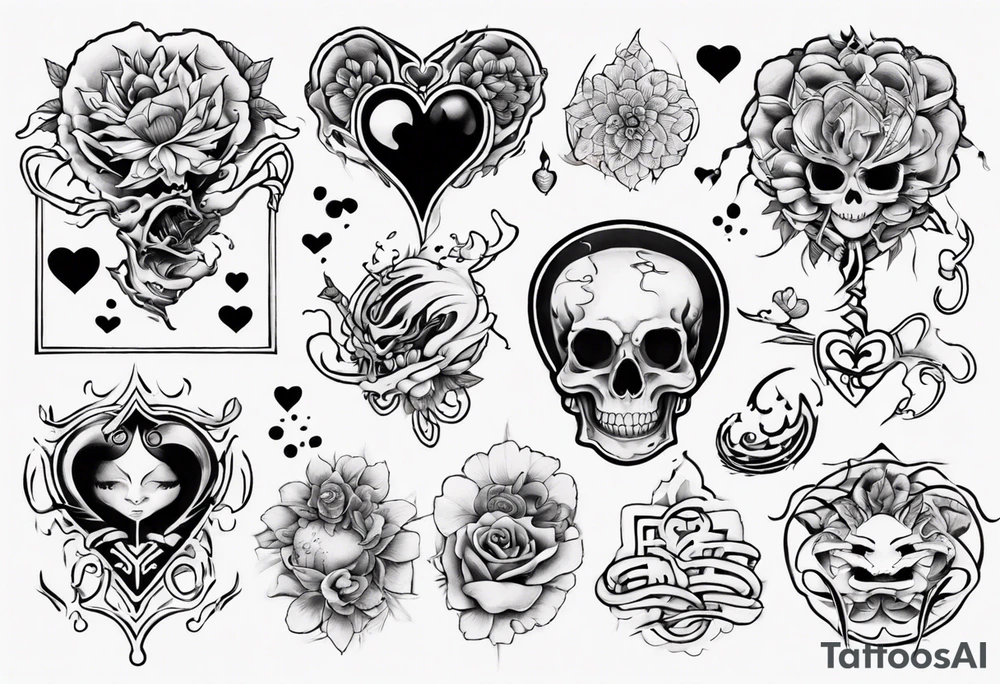 corazon tattoo idea