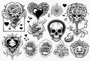 corazon tattoo idea