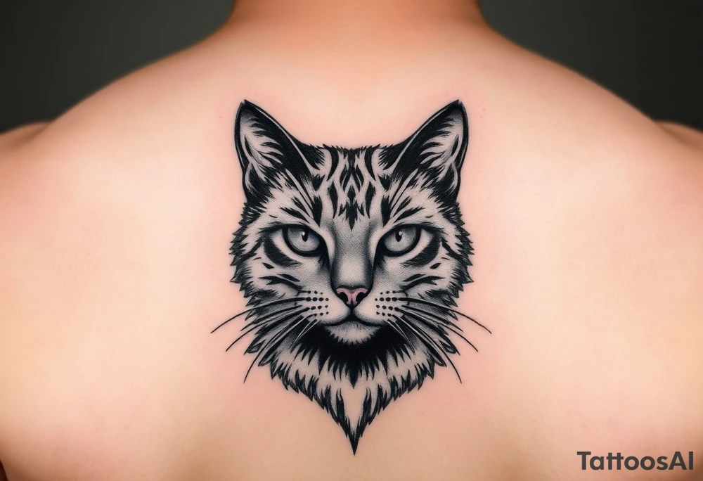 Black Cat tattoo idea