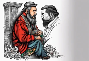 missing my father tattoo idea