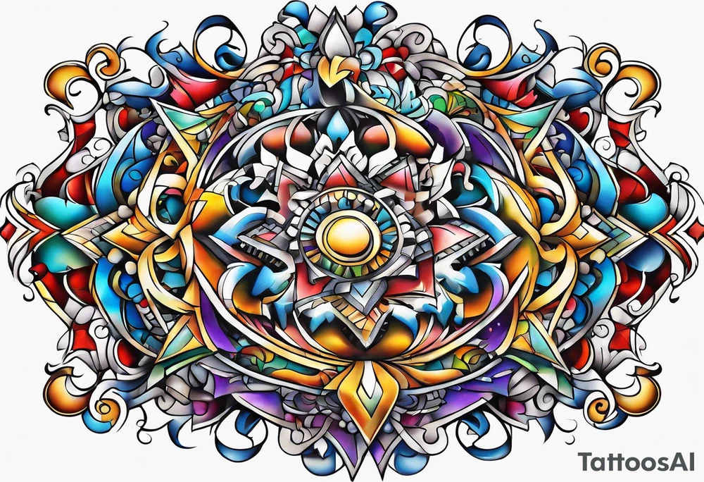 Autism puzzle tattoo idea