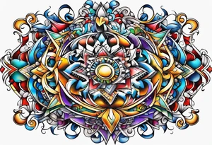 Autism puzzle tattoo idea