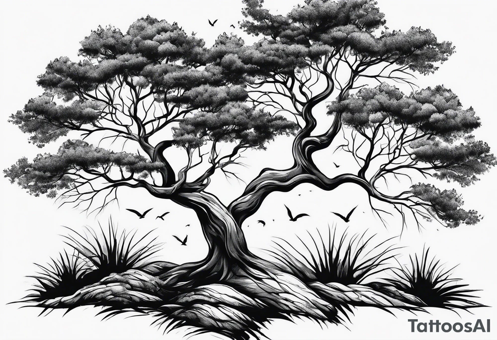 Trees tattoo idea