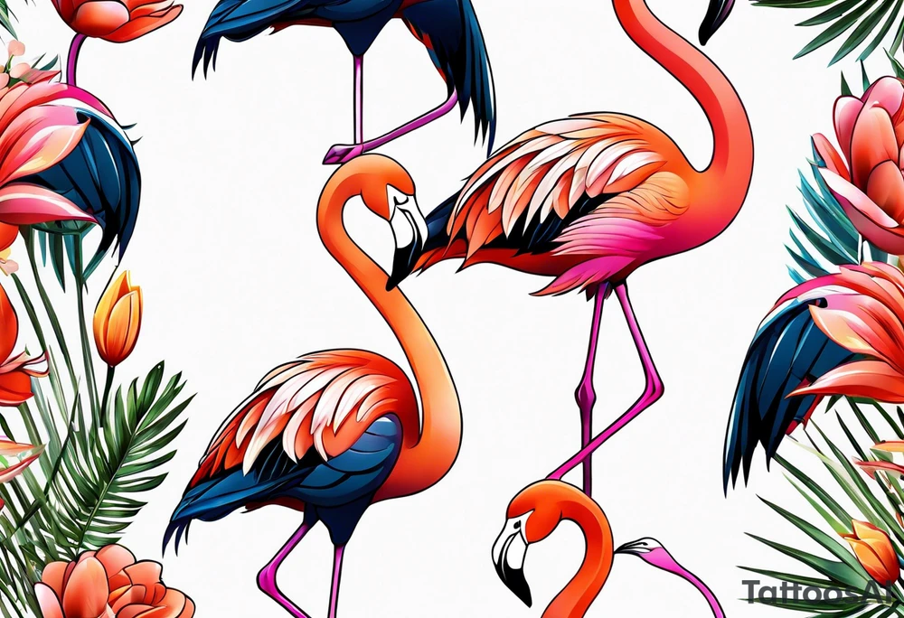 Flowers
I flamingo tattoo idea