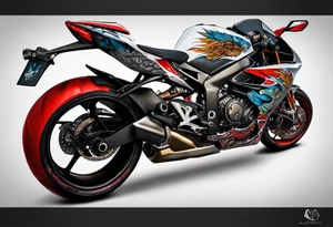Superbike tattoo idea