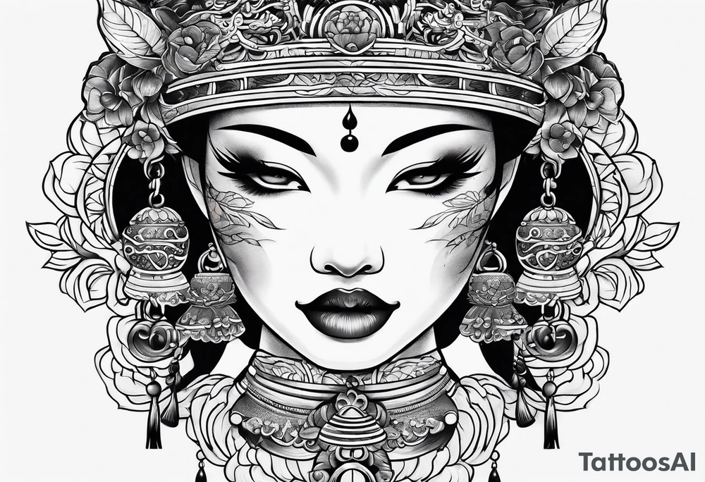 Traditional Vietnamese tattoo idea