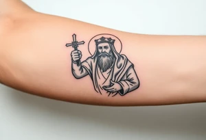 San Judas tattoo idea