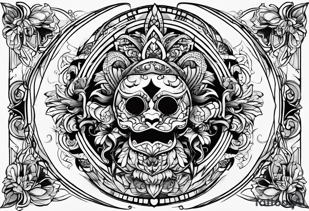 Taro ezoterik tattoo idea