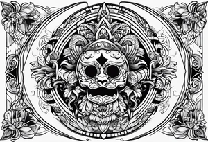 Taro ezoterik tattoo idea