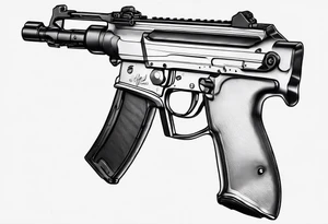 French famas tattoo idea