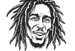 bob Marley tattoo idea