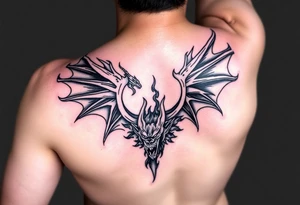 Flame of recca flame dragons tattoo idea