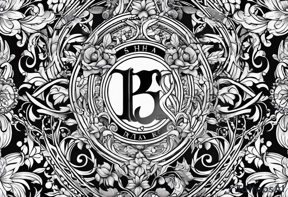 Initials: JARR tattoo idea