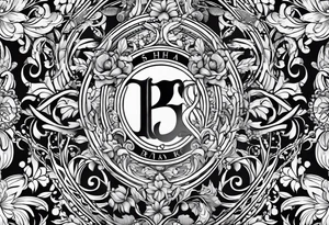 Initials: JARR tattoo idea
