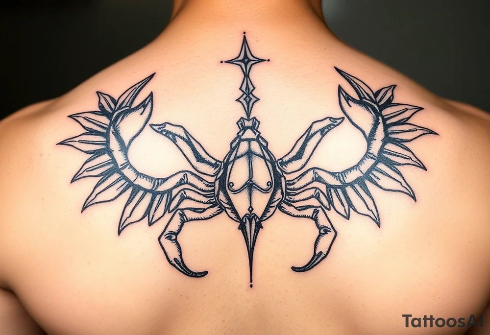 Virgo, Scorpio tattoo idea