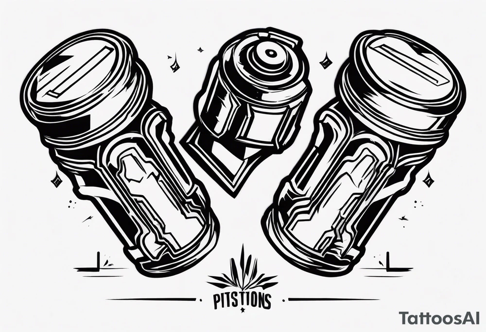 pistons tattoo idea