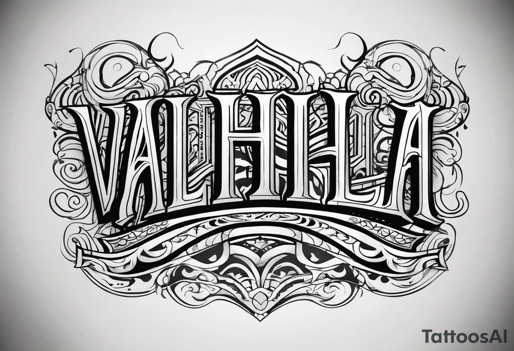 Valhalla 
 steps tattoo idea