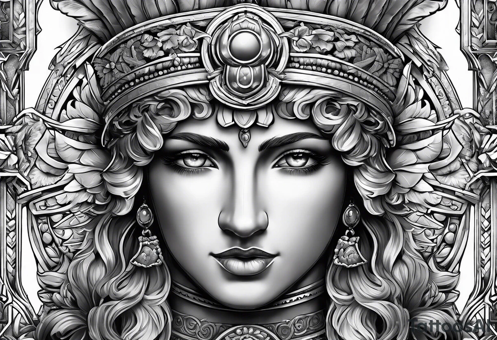 Roman themed tattoo idea
