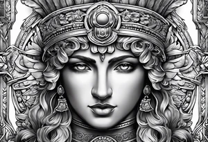 Roman themed tattoo idea