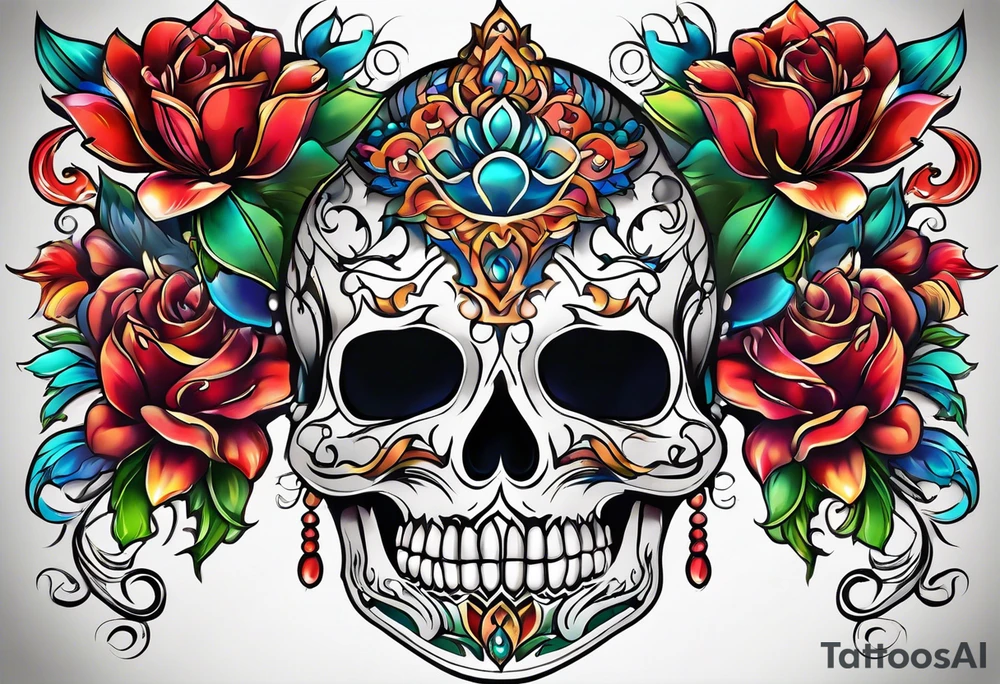 kwiat lotosu tattoo idea