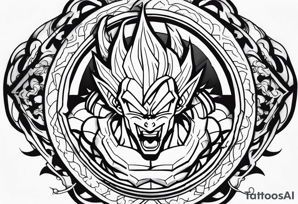 dragonball z tattoo idea