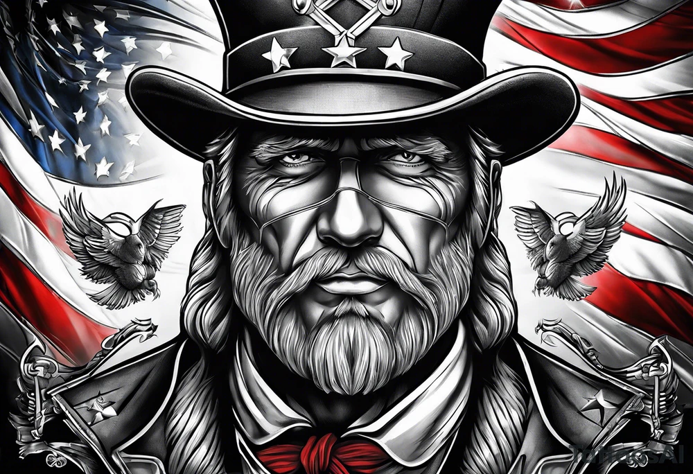 Patriot minute man tattoo idea