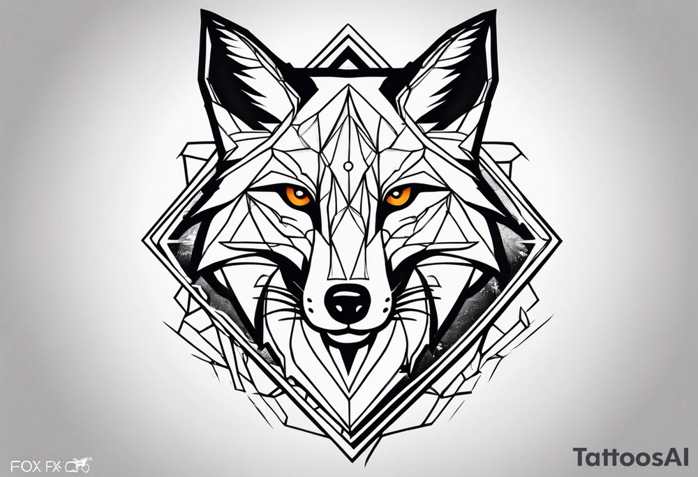 Fox racing logo tattoo idea