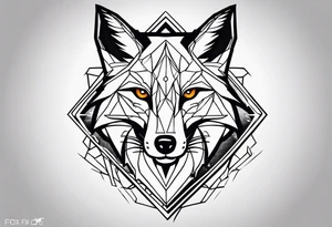 Fox racing logo tattoo idea