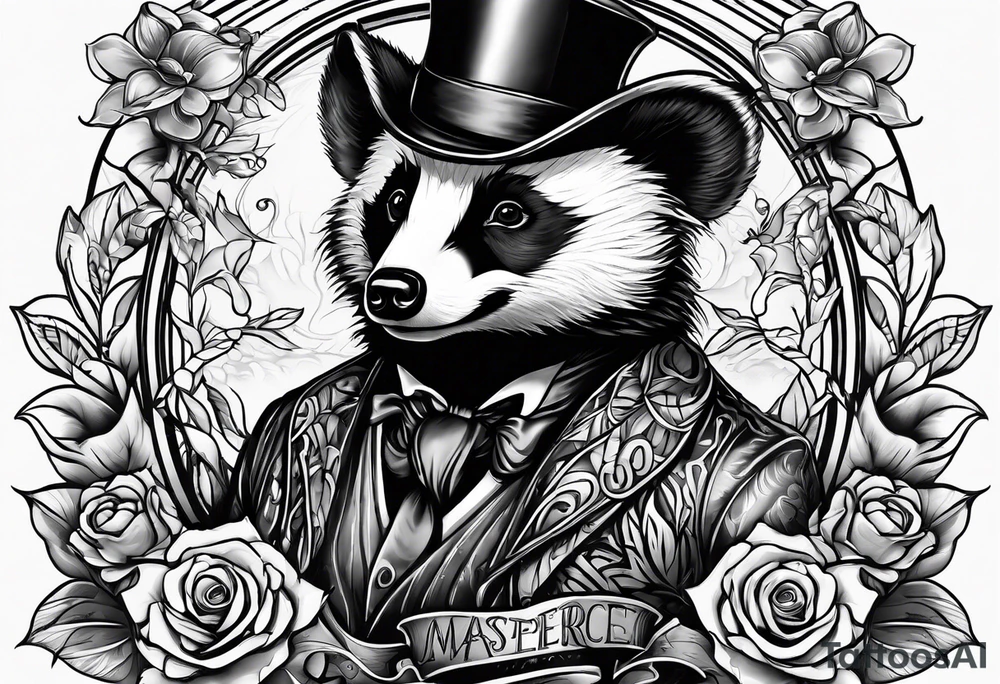 Mc Badger tattoo idea