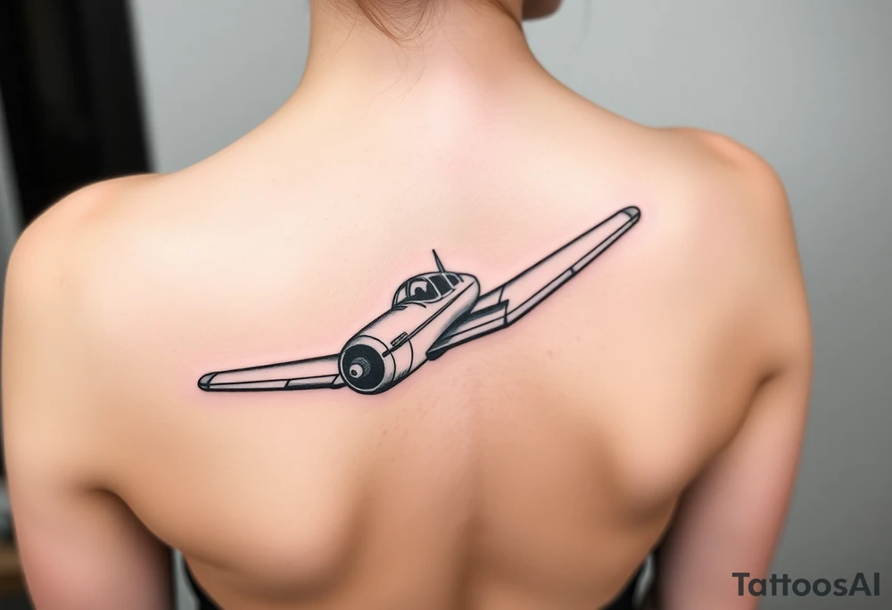 Corsair plane tattoo idea