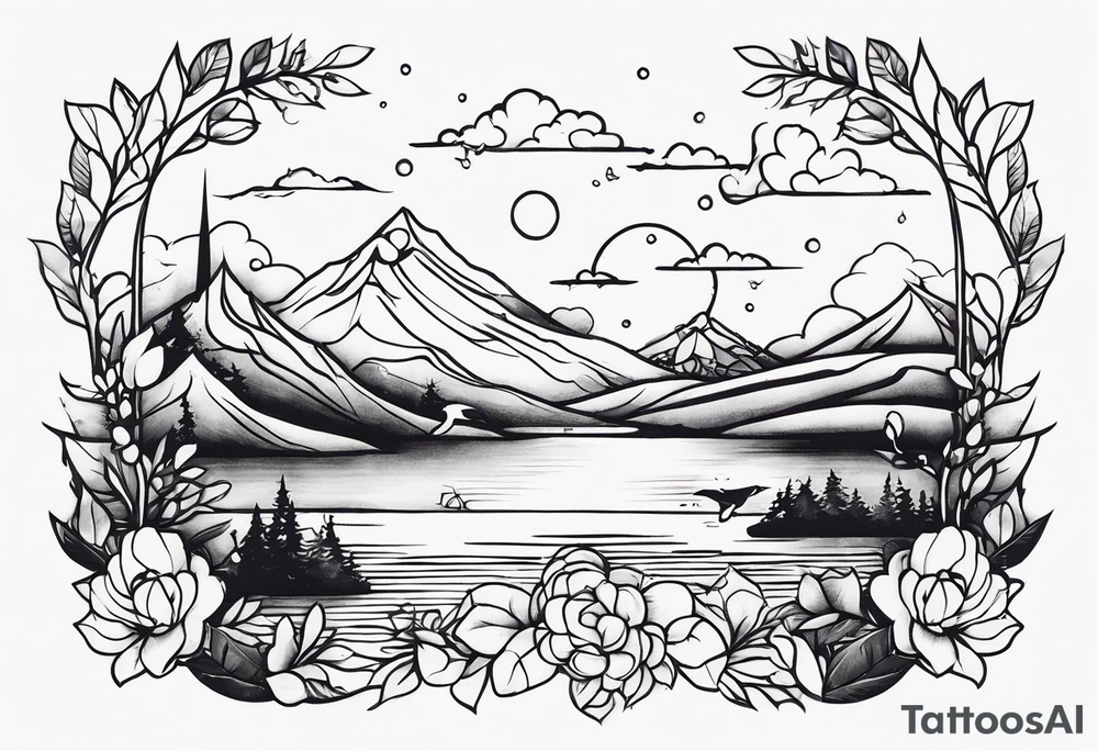 sleeve filler tattoo idea