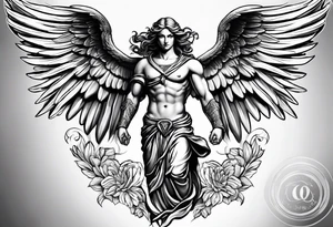 archangel Raphael tattoo idea