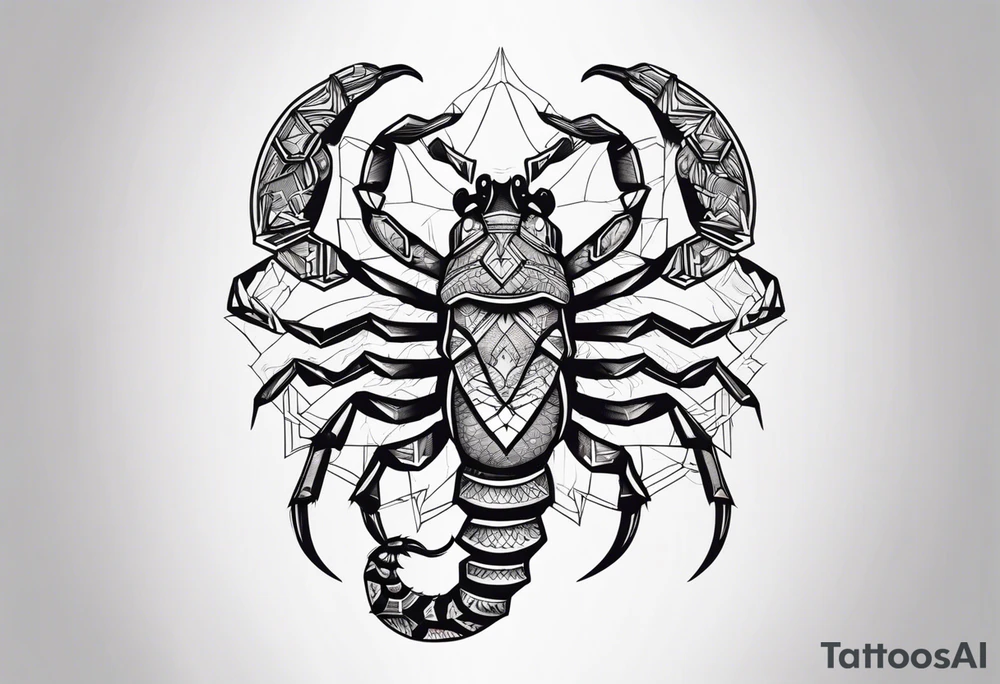 Scorpion tattoo tattoo idea
