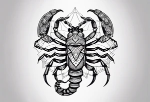 Scorpion tattoo tattoo idea