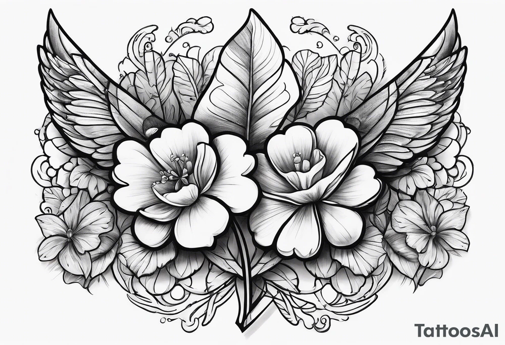 idea of adding buffs. using arrows and Four Leaf Clover to generating stats of Luck. tattoo idea
